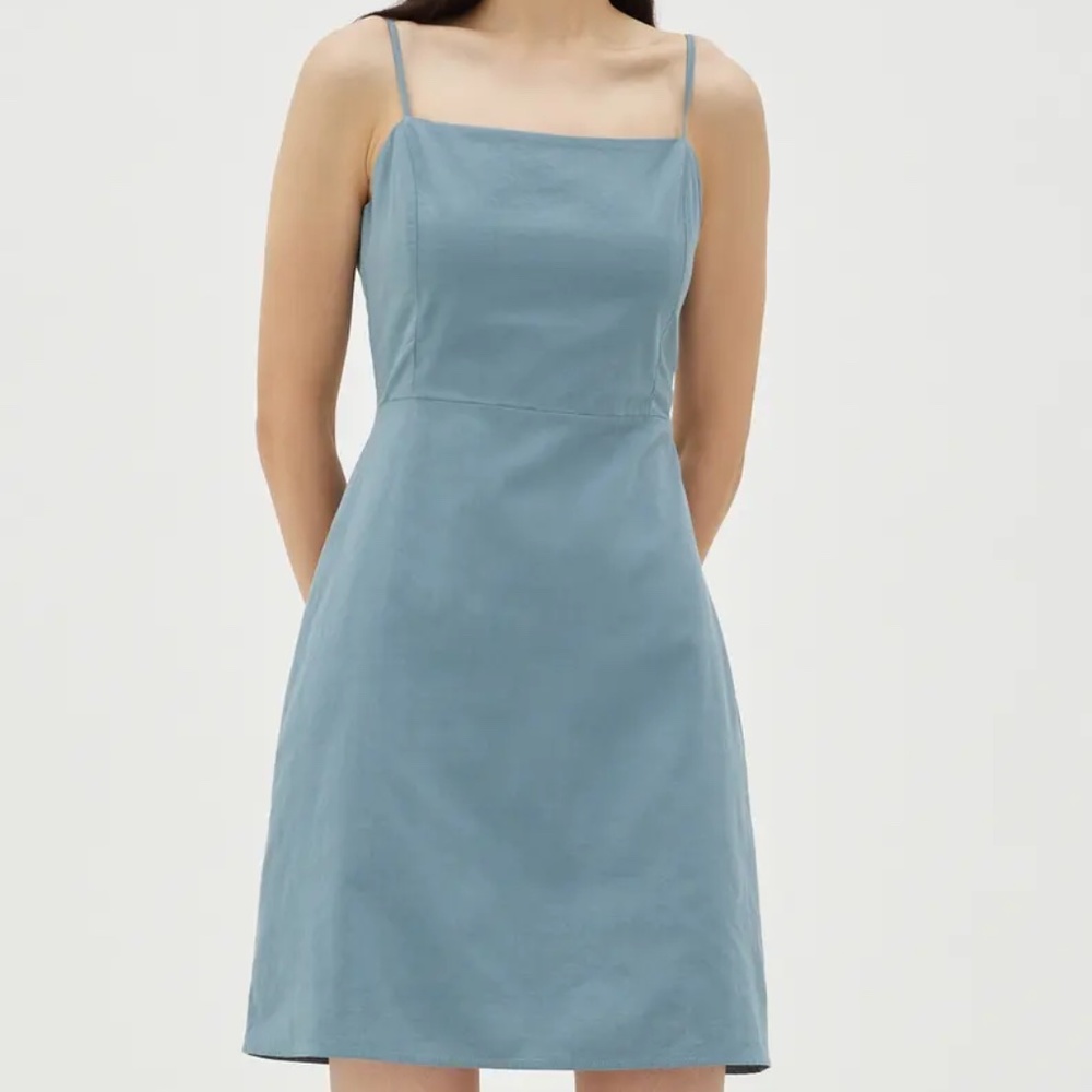 NWT Love Bonito Zadie A-line Dress - Seafoam Blue